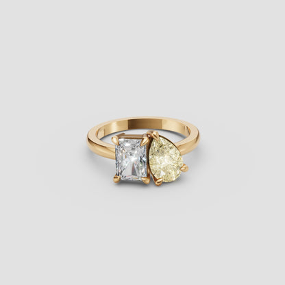 Tot et Moi diamond ring 
